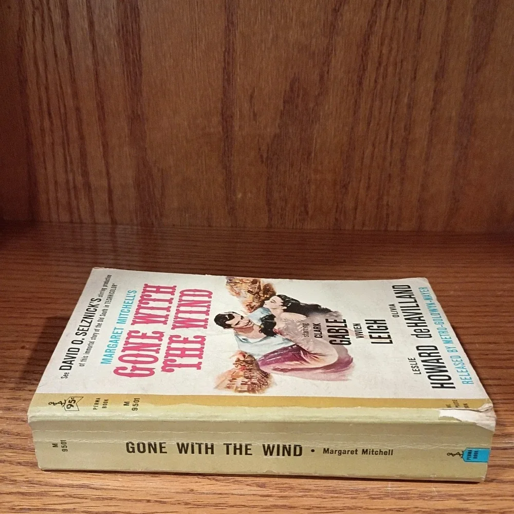 Gone With The Wind (1961 Mass Market Paperback) Margaret Mitchell Movie Tie In